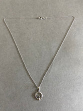 Sterling Silver Irish Celtic Claddagh Irish Promise Necklace [NS1009]