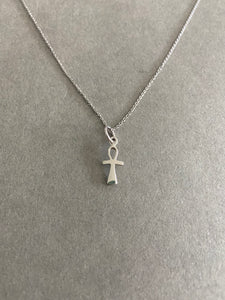 Sterling Silver Ankh Necklace [NS1014]