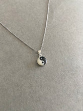 Sterling Silver Yin and Yang Necklace [NS1007]