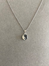 Sterling Silver Yin and Yang Necklace [NS1007]