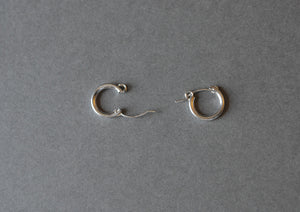 Sterling Silver Circle Hoops - Type D