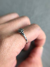 Sterling Silver Rose Ring - Rose Ring [R1027]