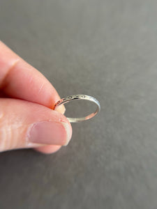 Sterling Silver XO Ring [R1033]