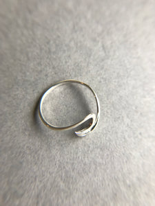 Sterling Silver  Wave Ring  [R1030]