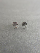 Sterling Silver Tree of Life Studs [ESV1027]