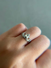 Sterling Silver Irish Claddagh Ring [R1036]