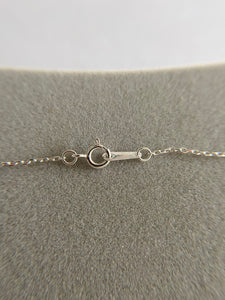 Sterling Silver Stone Necklace